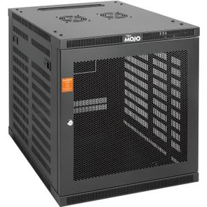 Tecmojo 12U Wall Mount Rack Cabinet, Heavy-Duty 176 Lbs High Load Capacity, 19 Enclosed Server Network Rack with 2 Colling Fans, Mesh Door, 23.6 Deep  Elite Collection