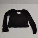Womens Seamless Boat Neck Tops Casual Layering Long Sleeve Shirts Basic Fitted Spring Fall Clothes 2025 (Small, Black)