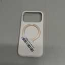 TORRAS Q3 Silicone 360 Spin for iPhone 17 Pro Case with Stand, Fit for MagSafe, Magnetic Ring Kickstand with Camera Control, Liquid Silicone Rubber Soft Phone Case for iPhone 17 Pro 6.3'', Light Ivory