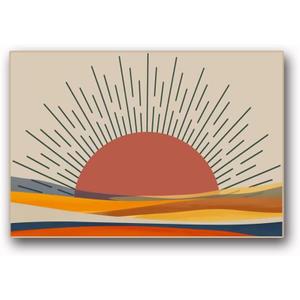 Door mat Outdside Entrance,Sunshine Sun Sunrise Sunset Outdoor Mat,Funny Doormats Front Door mat Indoor Entrance,Welcome Floor Mat Spring Rubber Rugs Washable Patio Home Decora 23.6 X 15.7 in