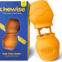 Chewise Bully Stick Holder, Improved Bully Sticks Holder, Ultimate Secure Heavy Duty, BPA-Free Safety Device to Prevent Choking, Fits Various Bully Sticks and Dog Sizes (Yellow)