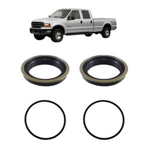 Rear Axle Seal & O-Ring Kit, Compatible with Ford F250 F350 Super Duty 1999-2024, Transit 150 250 350 2015-2019, Excursion 2000-2005, Inner Wheel Seal, Rear Hub Oil Seal