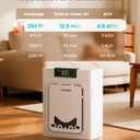 oneisall Air Purifiers for Home Pets with Double-Sided Washable HEPA Filters, Large Rooms Up to 2200Ft, Air Purifier for Dander, Odors, Allergens, Pet Fluff Hairs,Pollutants, Smoke, and Dust, PP02