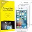 JETech Screen Protector for iPhone 6 and iPhone 6s, 4.7-Inch, Tempered Glass Film, 2-Pack
