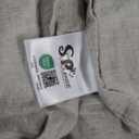 Simple&Opulence 100% Washed Linen Duvet Cover Set with Embroidered,3 Pieces Soft Farmhouse Comforter Set with Button Closure,1 Duvet Cover and 2 Pillowshams (King, Natural Linen)