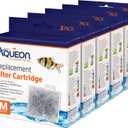 Aqueon Aquarium Fish Tank Replacement Filter Cartridges Medium - 15 Pack
