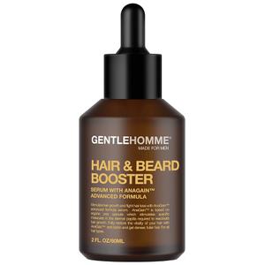 Anagain Hair & Beard Growth Serum - Advanced Formula with Biotin & Castor Oil for Thicker, Fuller Regrowth - 60 mL