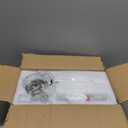 Pendant Lights Kitchen Island, 6500K Modern Kitchen Island Lights Brushed Nickel, 3 Pack Ceiling Lighting Fixtures with Crystal Bubble, Integrated LED Hanging Light for Dining Room Restaurant