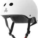 Triple Eight Certified Sweatsaver Helmet for Skateboarding, BMX, Roller Derby, Roller Skating, Inline Skating, Scooter and Bike