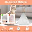 2 x 26" L x 23" W 40-Pcs Cat Litter Bags, Robot 4 & 3 Cat Litter Box Bags,for cumrige Automatic Litters Box Bagss, Self Cleaning Litter Boxe, with Drawstring kitty Cat Litters Bags (20 Count (Pack of 2))