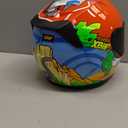 TRIANGLE Kids Motorcycle Helmets Youth Full Face Helmet Lightweight with 2 Visors DOT Approved