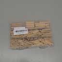 8 Values Wood Dowels Kit 1/4 3/8 5/16 Inch Fluted Wooden Dowel Pins Pegs Assortment for Furniture Woodworking DIY Crafts (Pack of 225Pcs)