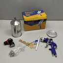 ENDOZER Professional HVLP Gravity Feed Air Spray Gun Set with 1.4 1.7 2.0mm Nozzles, Paint Gun with 1000cc Aluminum Cup for Auto Paint, Wall Painting, Base Coatings