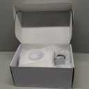 Hand Massager with Heat and Cooling, Electric Cordless Hand Massager for Relaxation, 6 Modes & Intensities, Palm Roller & Wrist Massage, Rechargeable, Ideal Gift for Women & Men (White)