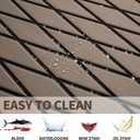 Fullfire Boat Flooring - EVA Foam Boat Decking - Marine Mat Self-Adhesive Flooring Sheet Marine Carpet for Motorboat Yacht Kayak RV, 74" x 27"