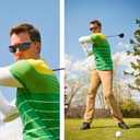 Cycling Sunglasses for Men Women Polarized Sports Sunglasses Running Ski (Black)