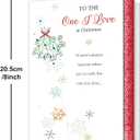 2 x Funny Christmas Cards, Merry Christmas Card Gifts for Husband, Wife, Fiance, Fiancee, Girlfriend,Boyfriend, Girlfriend, Romantic Xmas Card & Gifts for Women Men (MM-217)