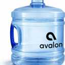 Avalon BPA Free 3 Gallon Reusable Water Bottle Container, FDA Approved, with Carry Handle Fits All Branded Water Dispensers, Lid Included