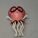 Dancing Jellydancer Baby Toy, Crawling Jellydancer Tummy Time Toy, Fidget Toy Magic Loud Music Crawling Toys for 3 4 5 6 7 8 Year Old Girl Kids Boy Birthday Gifts, Easter Gifts (Rose Red)