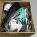 METROLLER Inline Skates for Girls and Boys, Women, Men 4 Sizes Adjustable Inline Skates with Light Up Wheels, Illuminating Beginner Skates for Kids 5-8 . (Mint) XL