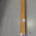 Grandekor No Drill No Tools Custom Size Zebra Blinds, Cordless Free-Stop Dual Layer Day & Night Window Shades, Light Filtering Privacy, Thermal Insulated, Textured White 46