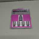 McGard 24157 Chrome Wheel Lock Set, Cone Seat, M12x1.5 Thread, 13/16 Key Hex