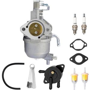 607954 Carburetor Kit For EZGO Kawasaki Engine RXV 2008+ Gas Golf Carts TXT 2010-2015 EZ-GO Valor 2010-2014 with Fuel Pump E-Z-GO Repalce 808656 602061 72873G01