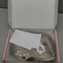 Short Bob Hair Topper for Women with Bangs Side Part 10 inch Synthetic Hair Toppers for Women Thinning Hair Wig Toppers (Lvory Blonde)