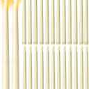 24 Pack Flameless Taper Candles, 11 Inch Battery Operated LED Taper Candles Flickering Electric Led Candlesticks for Wedding Party Church Christmas Centerpiece, No Batteries, Ivory
