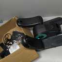 Under Desk Elliptical Machine - Electric Seated Pedal Exerciser, Motorized Leg Exerciser for Seniors Home Office, 12 Adjustable Speeds Whisper Quiet Portable