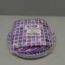 100Pcs Disco Purple Party Decoration Kpop Disco Ball Paper Plates and Napkins Purple Disposable Tableware for Kpop Music Birthday Baby Shower Wedding Bachelorette Party Supplies Serve 25