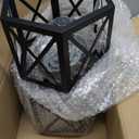 XSDeTu 2 Pack Farmhouse Semi Flush Mount Ceiling Light, Industrial Black Hallway Light Fixture, Small Metal Cage Close to Ceiling Lights for Kitchen Sink Porch Bedroom