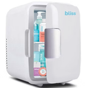 Bliss Skincare Fridge - 4Liter Portable Refrigerator for Makeup and Skin Care Products - Mini Fridge for Bedroom, Office, Car