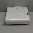 HARBOREST Cooling Cube Pillow - Side Sleeper Pillow for Neck and Shoulder Pain, Memory Foam Pillow Cube Pro with Adjustable Firmness,12"x12"x5" (White-ice)