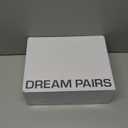 DREAM PAIRS Women Loafers Platform Chunky Heel Slip On Lug Sole Casual Dressy Office Business Shoes (8, White)