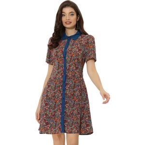 Allegra K womens A-Line, XS