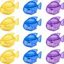 12 Pack Humidifier Cleaning Fish, Humidifier Cleaner for Most Humidifiers + Fish Tanks, Demineralization Cartridge to Purifie Water, Prevent Hard Water Build-Up, Reduce Scale to improve Humidification
