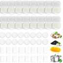 16 Packs Replacement Filters Compatible with Oneisall Dogs Water Fountain - Triple Filtration Filters for Oneisall 7L/230oz/1.8G Stainless Steel Pet Fountain PWF-002