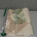 Beeiva Checkered Print Washable Indoor Door Mats for Entryway, 2x3 Non Slip Ultra Thin Bathroom Rugs Fit Under Door, Moroccan Diamond Decor Beige Small Rugs for Bedroom Kitchen Laundry Entrance