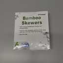 3 x 200PCS 6 inch Bamboo Skewers for wooden sticks BBQAppetiserFruitCocktailKabobChocolate FountainGrillingKitchencrafting and Party. =3mm, More Size Choices 6"/8"/10"/12"/36"