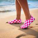 Metog Men Women Water Shoes Quick-Dry Aqua Socks Barefoot Slip-on for Beach Swim Sport Surf Yoga Exercise (XL)