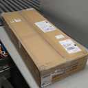 Amazon Basics 4-Shelf Adjustable Heavy Duty Storage Shelving Unit with Wheels, No-Tool Easy Assembly, Garage Shelving, Metal Wire Rack with Casters and Leveling Feet, 36" x 14" x 57.8", Chrome