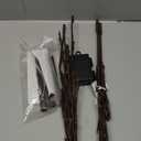 PEIDUO Lighted Branch, 30Inch 2PK 40 LED Pathway Lights, Battery Operate with Timer, for Christmas Decorations Indoor Outdoor Room Apartment Stake Lights for Lawn