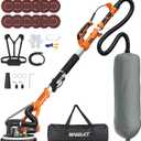880W Drywall Sander, 5-Speed 1000-2100RPM, Foldable & Extendable Handle