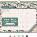 7 x 2026 Calendar, Rustic Botanical 2026 Wall Calendar Starts from January 2026, 11.5" x 14.7", Monthly Wall Planner Hanging with Premium Paper, Ideal for Office or Home, Giftable Present