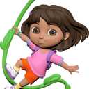 Hallmark Keepsake Christmas Ornament, Nickelodeon Dora Swinging Into Adventure, Cartoon Gifts