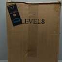 LEVEL8 Grace Carry on Luggage Airline Approved, 20 Inch Expandable Hard Sided Luggages with Spinner Wheels, Harshell Small Rolling Suitcase for Women Men with Tsa Lock, Blue