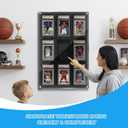 Graded Card Display with Acrylic Dust-Proof Cover,Psa Slab Display/Guard