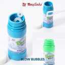 novelinks Mini Bubble Bottle Bulk, Bubble Wand Set for Kids, Colorful Bottle of Bubble Solution, Novelty Summer Toy for Toddlers, Birthday Bubble Themen Party Favor Toy (40 Pack 2oz)