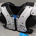 Champro Falcon Lineman Shoulder Pad, Size: Medium, White